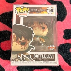 Funko Pop! Animation Battle Levi with Black and Brown